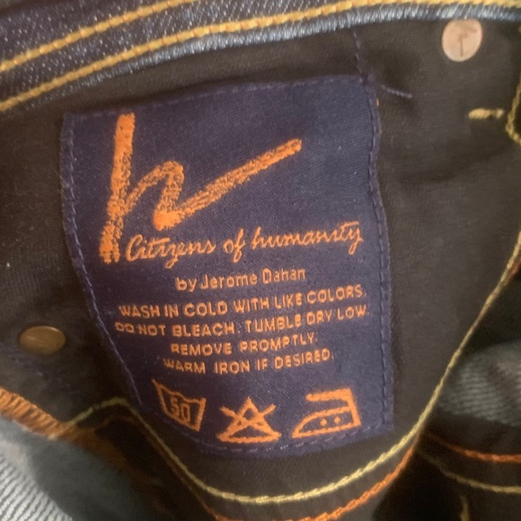 COH Vintage 90s flare Ingrid lo waist Flare Jeans Marbled Acid-wash 29 - Picture 7 of 14